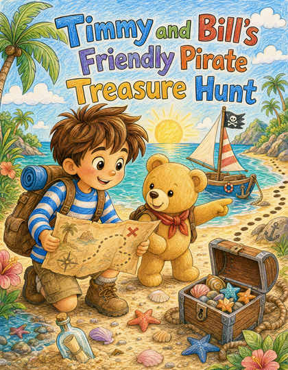 Timmy and Bill’s Friendly Pirate Treasure Hunt cover